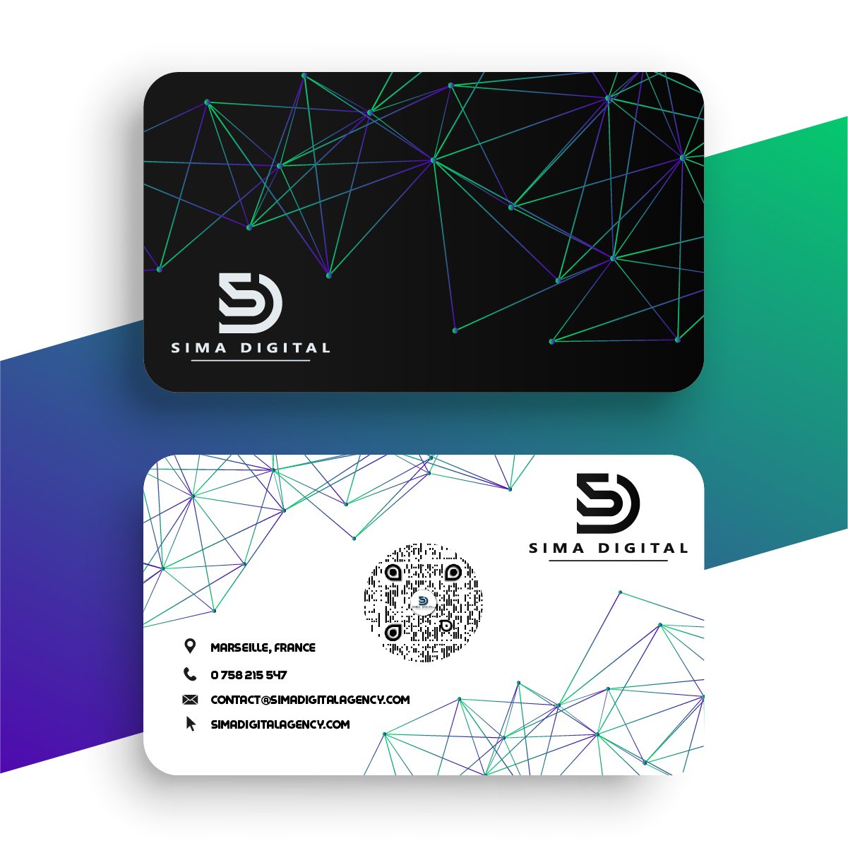 Sima Digital Agency Busniess Card